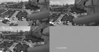 Установка систем видеонаблюдения на парковке в Екатеринбурге в октябре