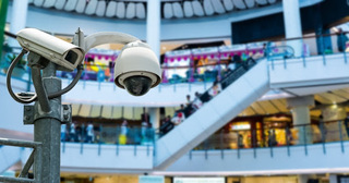 Установка видеонаблюдения в торговом центре в Екатеринбурге в октябре